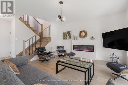 48 Macalister Boulevard, Guelph, ON - Indoor With Fireplace