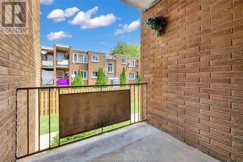 2490 Rivard Avenue Unit# 9, Windsor, ON - Outdoor With Balcony With Exterior