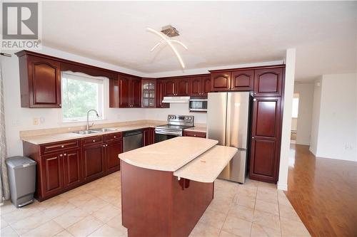 363 Rennick Road, Moncton, NB - Indoor Photo Showing Kitchen With Double Sink