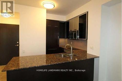 2906 - 5168 Yonge Street, Toronto, ON - Indoor Photo Showing Kitchen With Double Sink