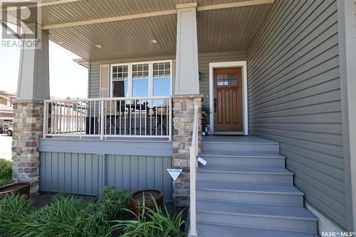 4824 Mccombie Crescent, Regina, SK - Outdoor With Deck Patio Veranda With Exterior