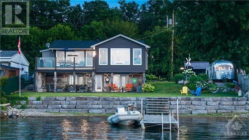 614 Lake Street, Braeside, ON - Outdoor With Body Of Water With Deck Patio Veranda