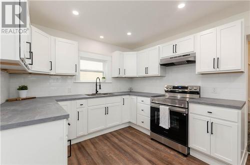 318 High Street, Moncton, NB - Indoor Photo Showing Kitchen With Double Sink