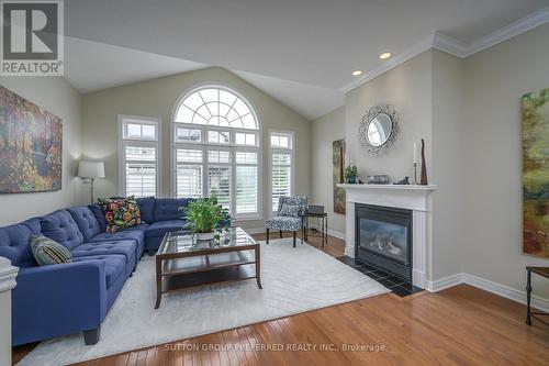 58 - 505 Blue Jay Drive, London, ON - Indoor Photo Showing Living Room With Fireplace