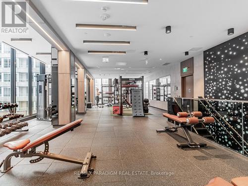 2709 - 55 Mercer Street, Toronto, ON - Indoor Photo Showing Gym Room