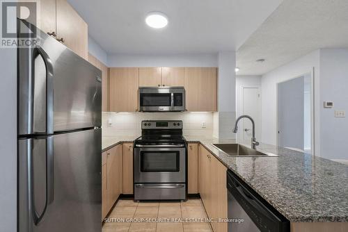 908 - 105 Victoria Street, Toronto, ON - Indoor Photo Showing Kitchen With Stainless Steel Kitchen