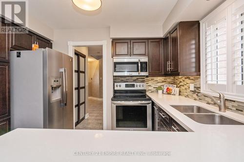 31 Zachary Drive, Brampton (Snelgrove), ON - Indoor Photo Showing Kitchen With Double Sink