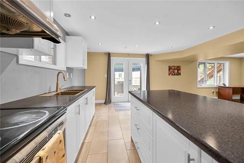 61 Provident Way, Hamilton, ON - Indoor Photo Showing Kitchen With Double Sink