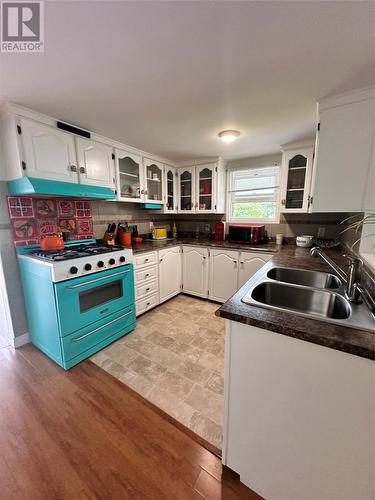 6 Stoodley Hill, Lance Aux Loupe, Grand Bank, NL - Indoor Photo Showing Kitchen With Double Sink