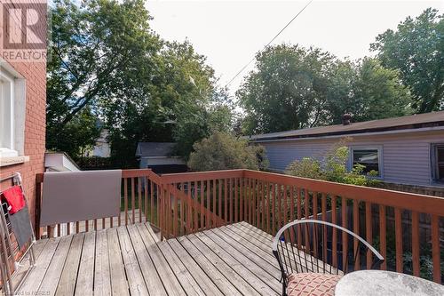 158 Third Avenue E, North Bay, ON - Outdoor With Deck Patio Veranda With Exterior