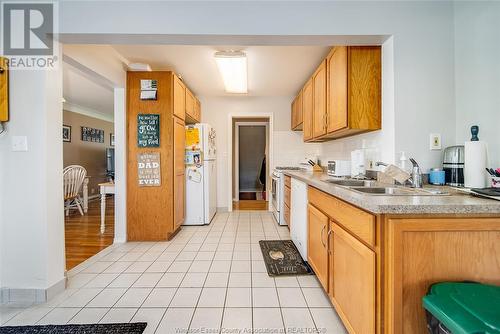 3001 Dandurand, Windsor, ON - Indoor Photo Showing Kitchen With Double Sink