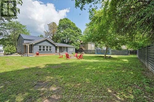 Large Fenced Backyard - 46277 Sparta Line, Central Elgin (Sparta), ON - Outdoor With Deck Patio Veranda