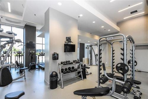 2093 Fairview Street|Unit #1705, Burlington, ON - Indoor Photo Showing Gym Room