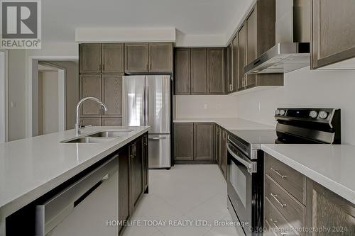 277 Danny Wheeler Boulevard, Georgina (Keswick North), ON - Indoor Photo Showing Kitchen With Double Sink With Upgraded Kitchen