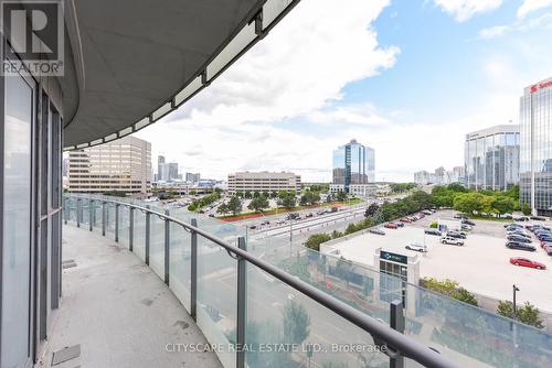 610 - 50 Absolute Avenue, Mississauga (City Centre), ON - Outdoor With Balcony With View With Exterior