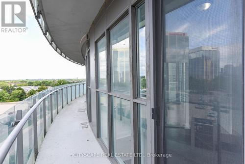 610 - 50 Absolute Avenue, Mississauga (City Centre), ON - Outdoor With Balcony With Exterior