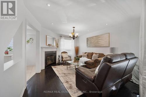 69 Wooliston Crescent, Brampton (Fletcher'S West), ON - Indoor Photo Showing Living Room With Fireplace