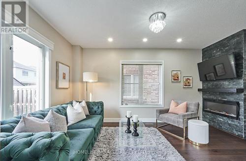 103 Beer Crescent, Ajax (South East), ON - Indoor Photo Showing Living Room With Fireplace