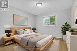 Virtually staged 2nd bedroom - 