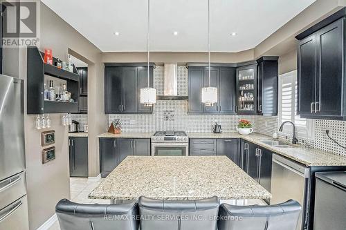 65 Lola Crescent, Brampton (Northwest Brampton), ON - Indoor Photo Showing Kitchen With Stainless Steel Kitchen With Double Sink With Upgraded Kitchen