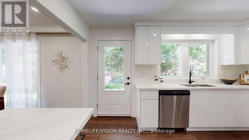 12 Flaremore Crescent, Toronto (Bayview Village), ON - Indoor Photo Showing Kitchen With Double Sink