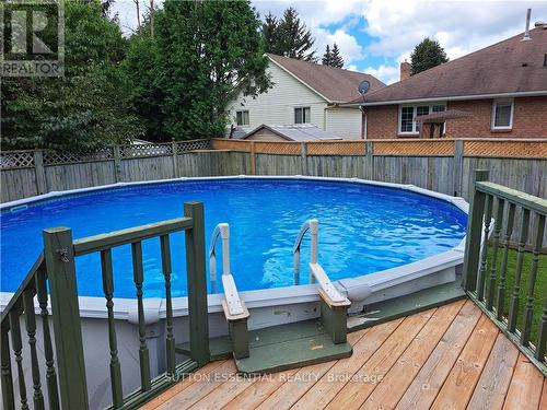 1314 Millwood Avenue, Brockville, ON - Outdoor With Above Ground Pool