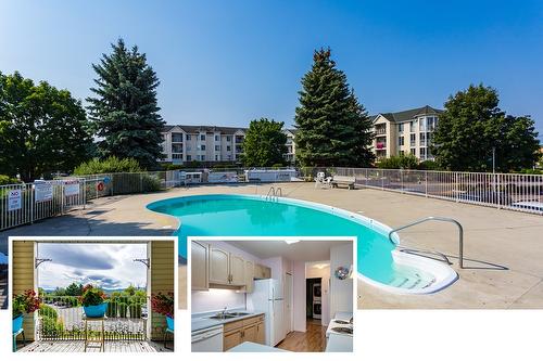 216-3163 Richter Street, Kelowna, BC - Outdoor With In Ground Pool