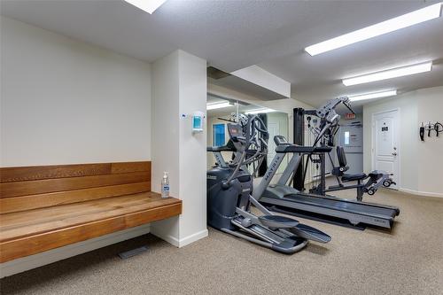 216-3163 Richter Street, Kelowna, BC - Indoor Photo Showing Gym Room