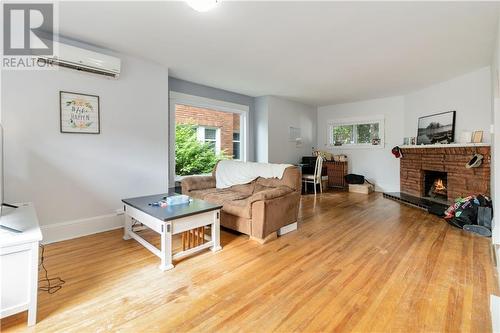 49 Bromley Avenue, Moncton, NB - Indoor Photo Showing Living Room With Fireplace