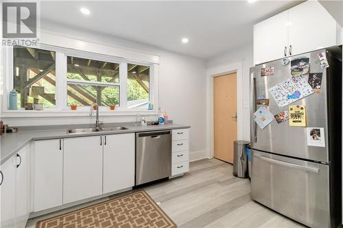 49 Bromley Avenue, Moncton, NB - Indoor Photo Showing Kitchen With Double Sink