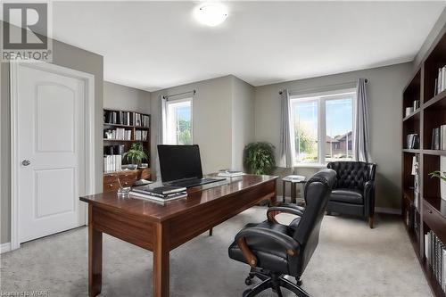 Virtual Staging For reference only - 605 Sundew Drive, Waterloo, ON - Indoor Photo Showing Office