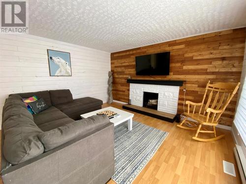 90 Main Street, Twillingate, NL - Indoor Photo Showing Living Room With Fireplace