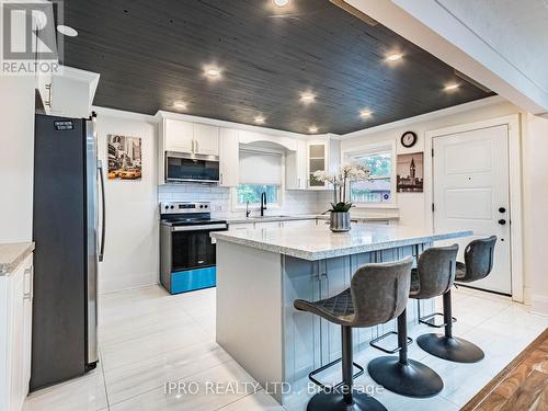 32 Bland Avenue, Hamilton (Stoney Creek), ON - Indoor Photo Showing Kitchen With Upgraded Kitchen