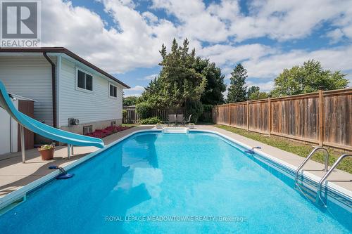 291 Bastedo Court, Milton (Dorset Park), ON - Outdoor With In Ground Pool