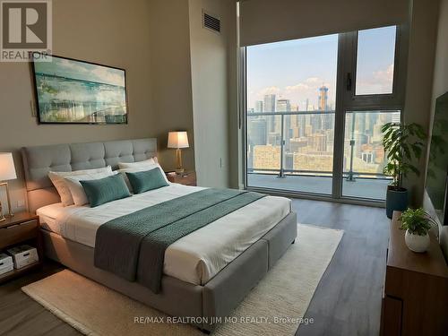 4903 - 100 Dalhousie Street, Toronto, ON - Indoor Photo Showing Bedroom