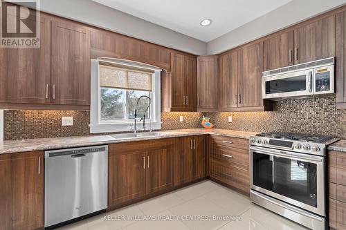 59 Carley Crescent, Barrie (Painswick North), ON - Indoor Photo Showing Kitchen With Stainless Steel Kitchen With Double Sink