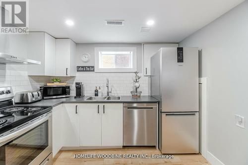 107 Winchester Boulevard, Hamilton, ON - Indoor Photo Showing Kitchen With Stainless Steel Kitchen With Double Sink