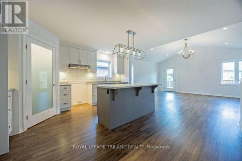 44 Foxtail Lane, St. Thomas, ON - Indoor Photo Showing Kitchen With Upgraded Kitchen