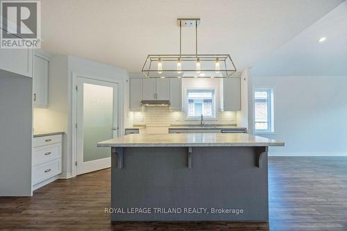 44 Foxtail Lane, St. Thomas, ON - Indoor Photo Showing Kitchen With Upgraded Kitchen