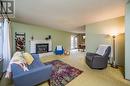 4157 Stevens Drive, Prince George, BC  - Indoor Photo Showing Living Room With Fireplace 