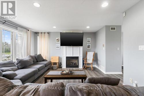 428 Black Road, Prince Edward County (Sophiasburgh), ON - Indoor Photo Showing Living Room With Fireplace