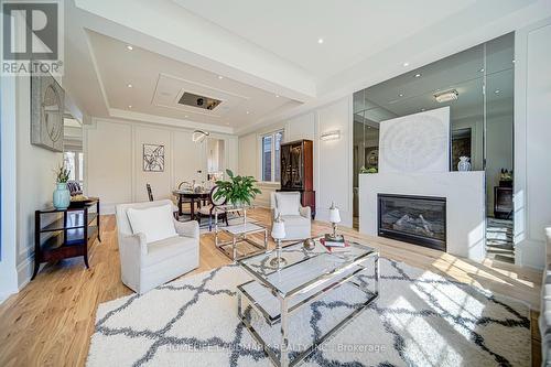 154 Glen Cedar Road, Toronto (Humewood-Cedarvale), ON - Indoor Photo Showing Living Room With Fireplace