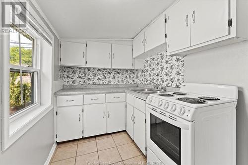 99 Mill Street, Leamington, ON - Indoor Photo Showing Kitchen With Double Sink