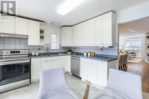 633 Lauder Avenue, Toronto (Oakwood Village), ON - Indoor Photo Showing Kitchen With Double Sink