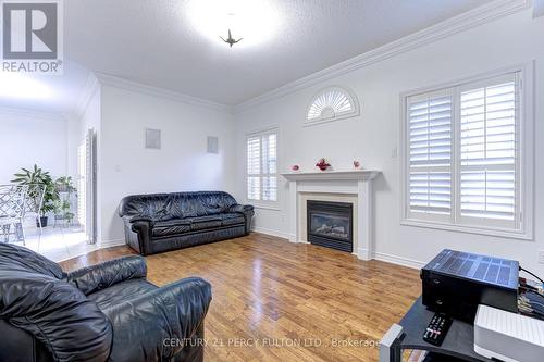 17 Redwillow Road, Brampton, ON - Indoor Photo Showing Living Room With Fireplace