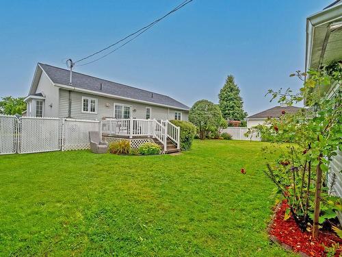 Backyard - 810 Rue Yvon, Saint-Jean-Sur-Richelieu, QC - Outdoor With Deck Patio Veranda