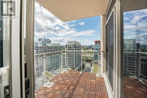 1606 - 21 Grand Magazine Street, Toronto (Niagara), ON -  With View With Exterior