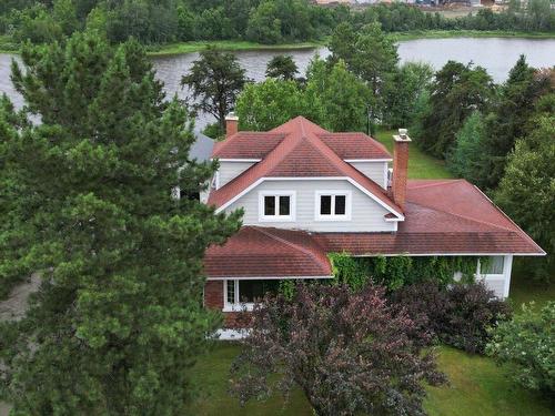 Aerial photo - 120 10E Avenue, Senneterre - Ville, QC - Outdoor With Body Of Water