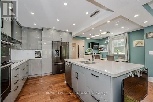 66 Twenty Third Street, Toronto (Long Branch), ON - Indoor Photo Showing Kitchen With Double Sink With Upgraded Kitchen