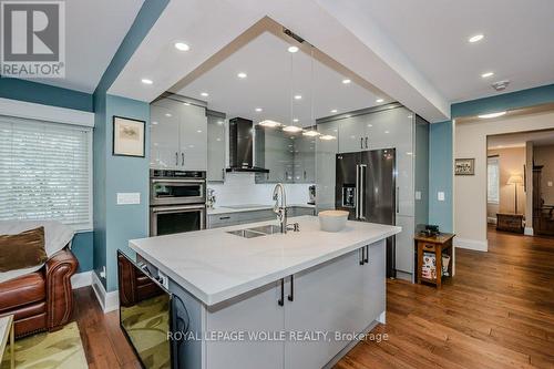 66 Twenty Third Street, Toronto (Long Branch), ON - Indoor Photo Showing Kitchen With Double Sink With Upgraded Kitchen